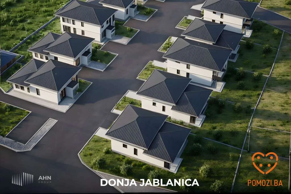Udruženje Pomozi.ba predstavilo izgled novog naselja u Donjoj Jablanici