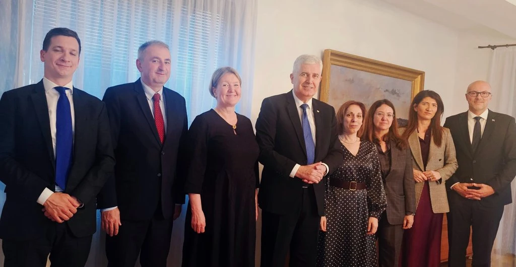 Čović razgovarao s veleposlanicima Skupine prijatelja Zapadnog Balkana