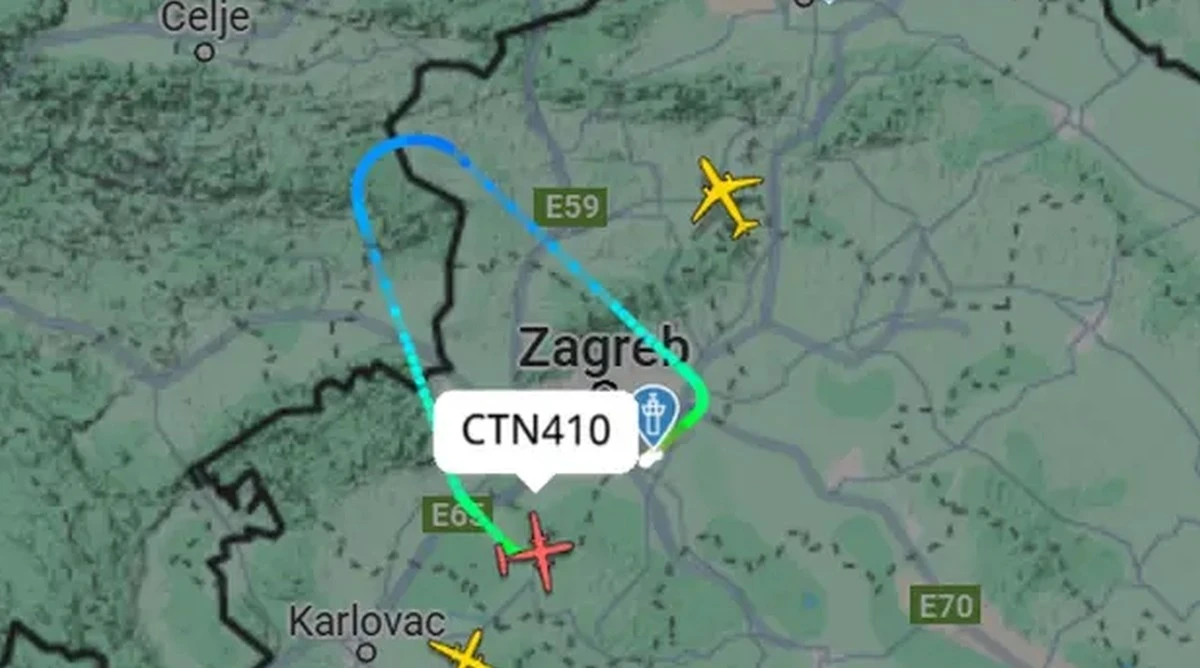 Avion Croatia Airlinesa prekinuo let nakon 20 minuta