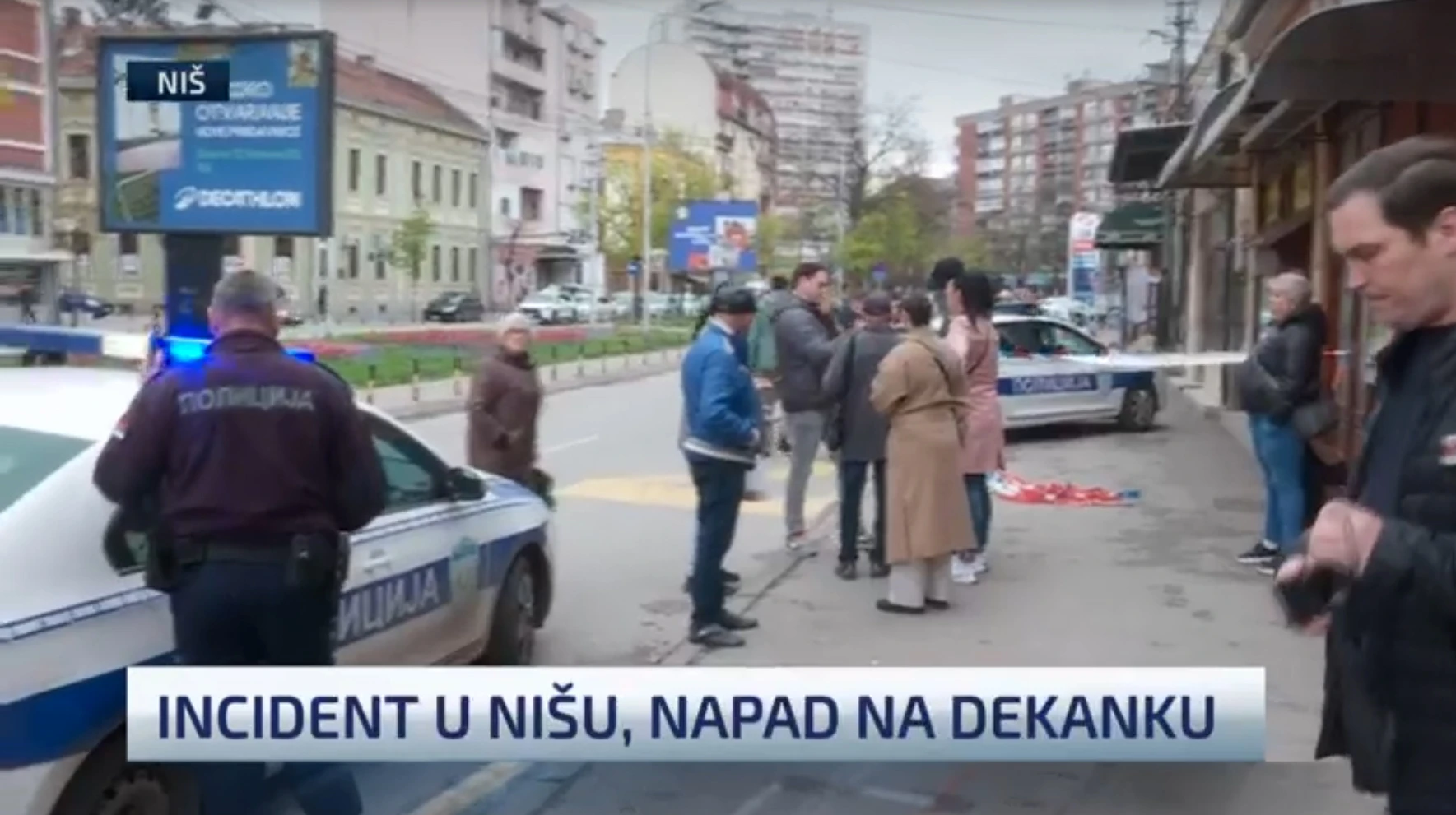 Dekanica u Nišu ranjena nožem na ulici