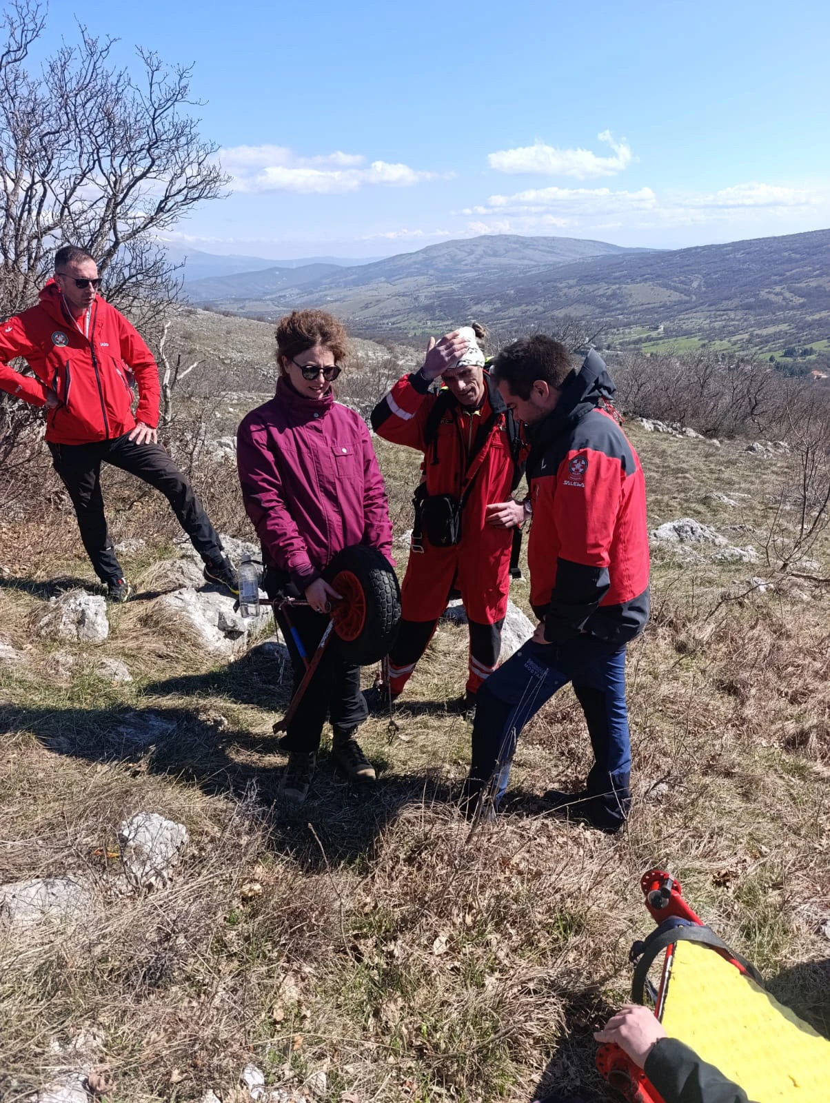 HGSS Mostar proveo veliku vježbu potrage i spašavanja na planini Čabulji