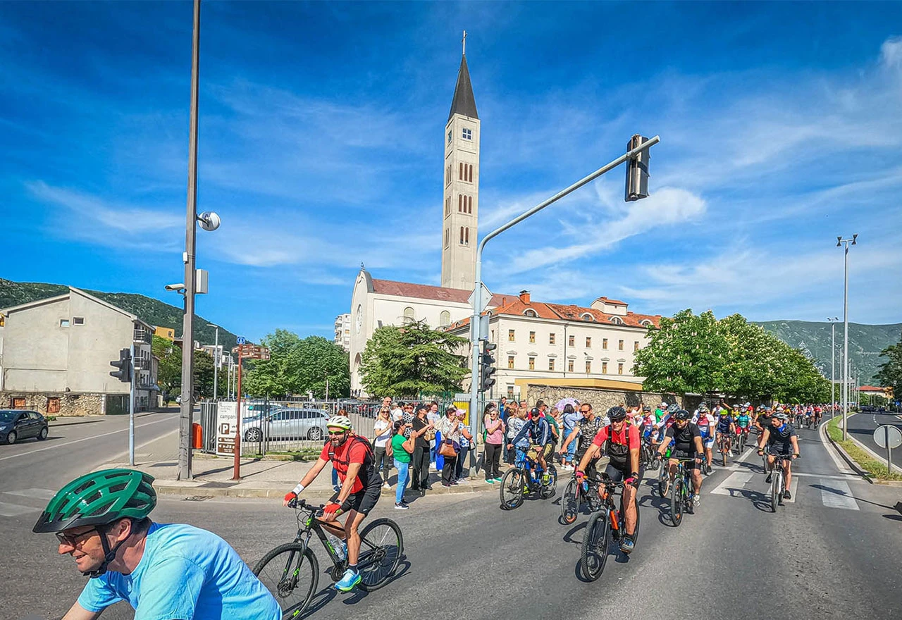 Od Mostara do Čapljine: Ćiro biciklijada