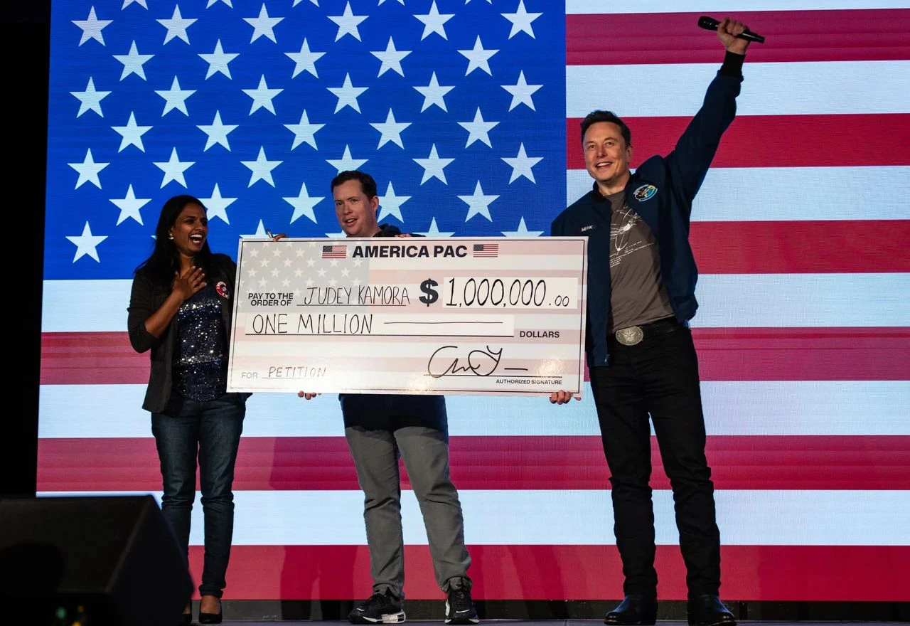 Musk poklanja čekove od milijun dolara uoči izbora za Vrhovni sud Wisconsina