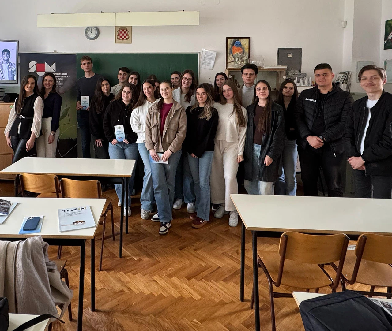 Učenici Gimnazije fra Grge Martića saznali više o studijima agronomije i prehrane