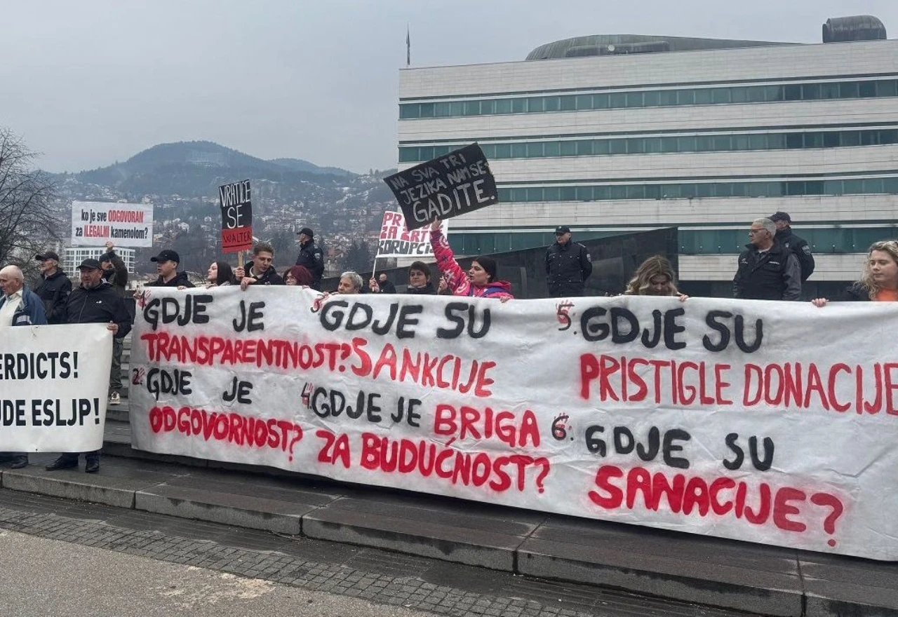 Studenti traže pravdu za Donju Jablanicu, Konjic i Fojnicu