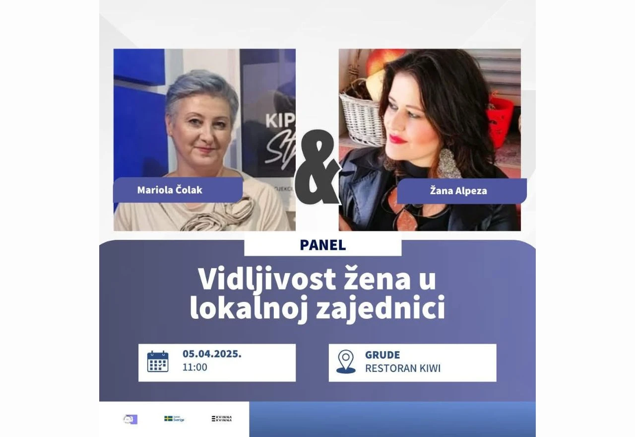 U Grudama panel o vidljivosti i ulozi žena u lokalnoj zajednici