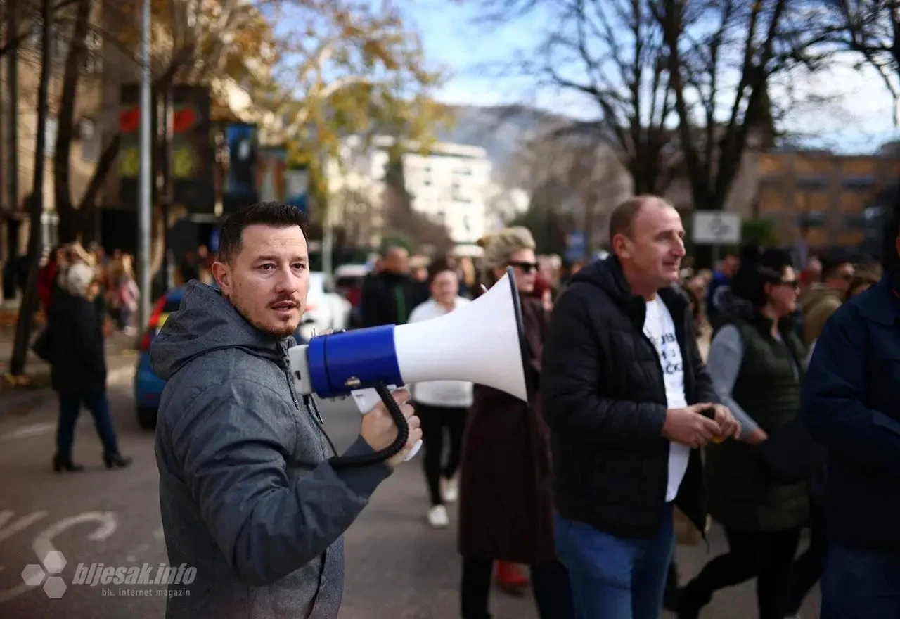 Četvrtak u Mostaru: Zdravstveni radnici izlaze na ulice