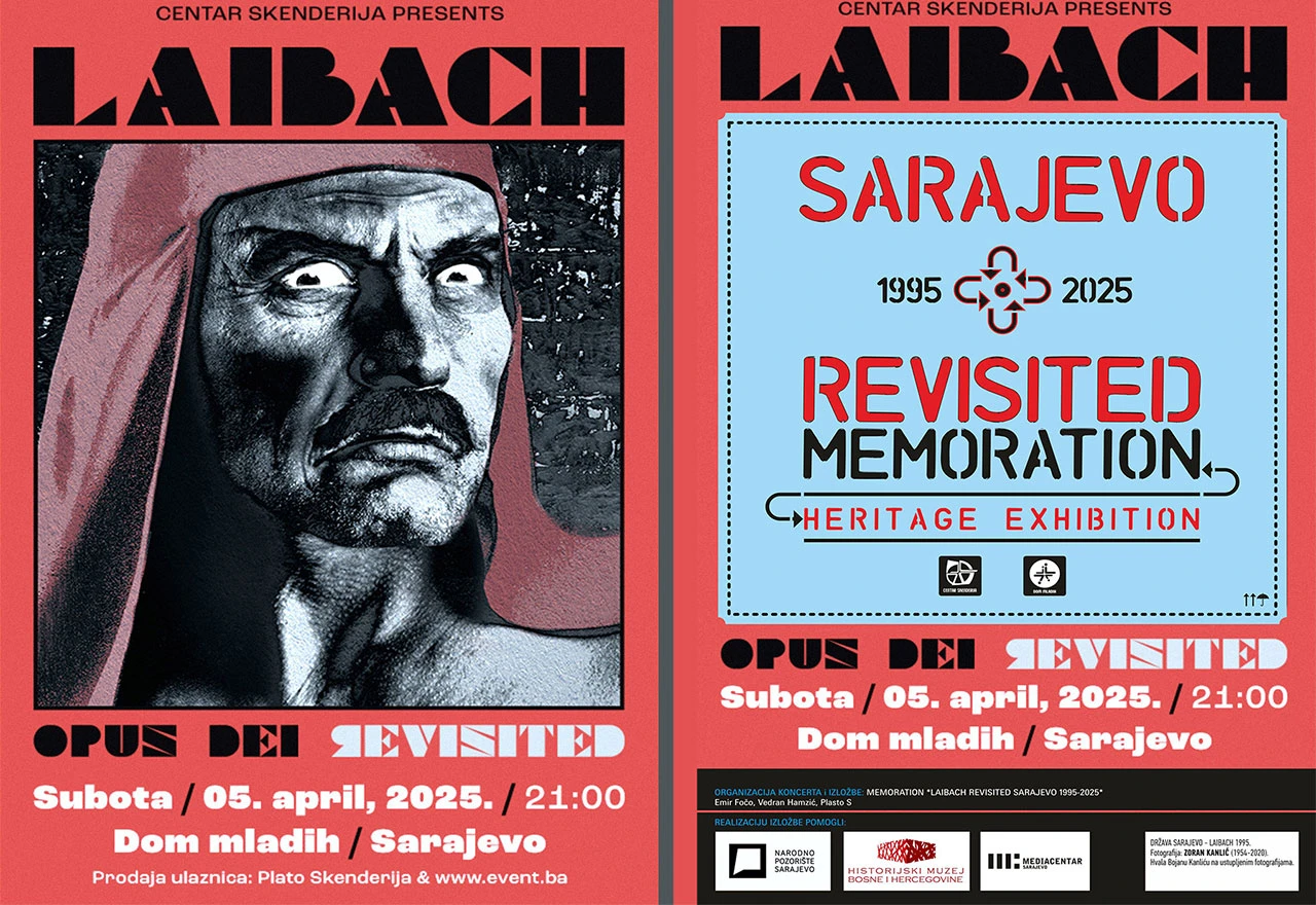 Laibach u Sarajevu: Koncert i izložba povodom 30 godina od nastupa u 1995. godin