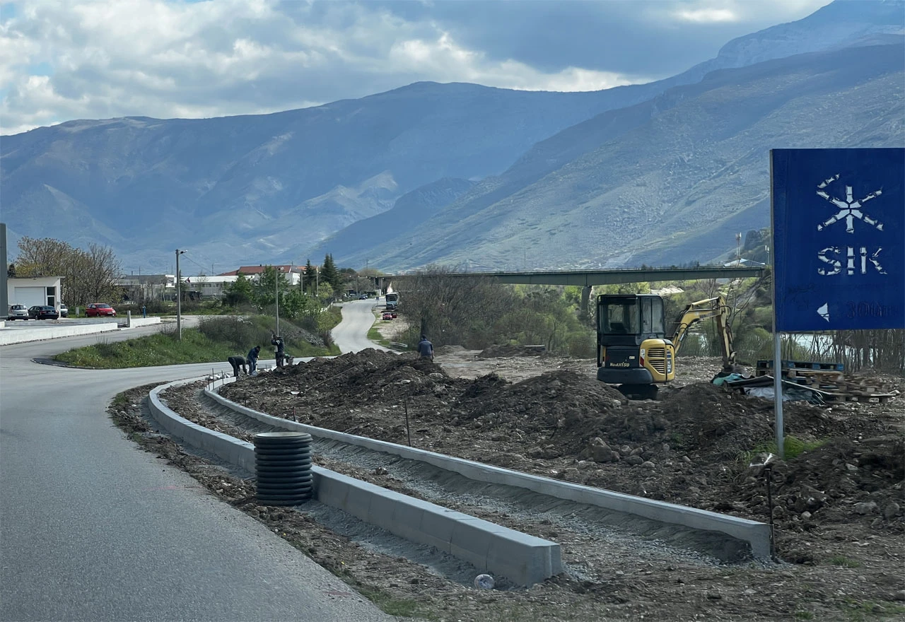 Radovi u Raštanima: Uređuje se šetnica