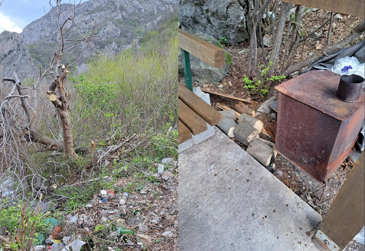Slikovita obala Neretve pretvorena u zgarište