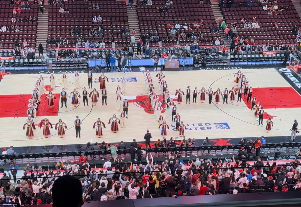 KUD Bosna oduševio publiku u dvorani Chicago Bullsa