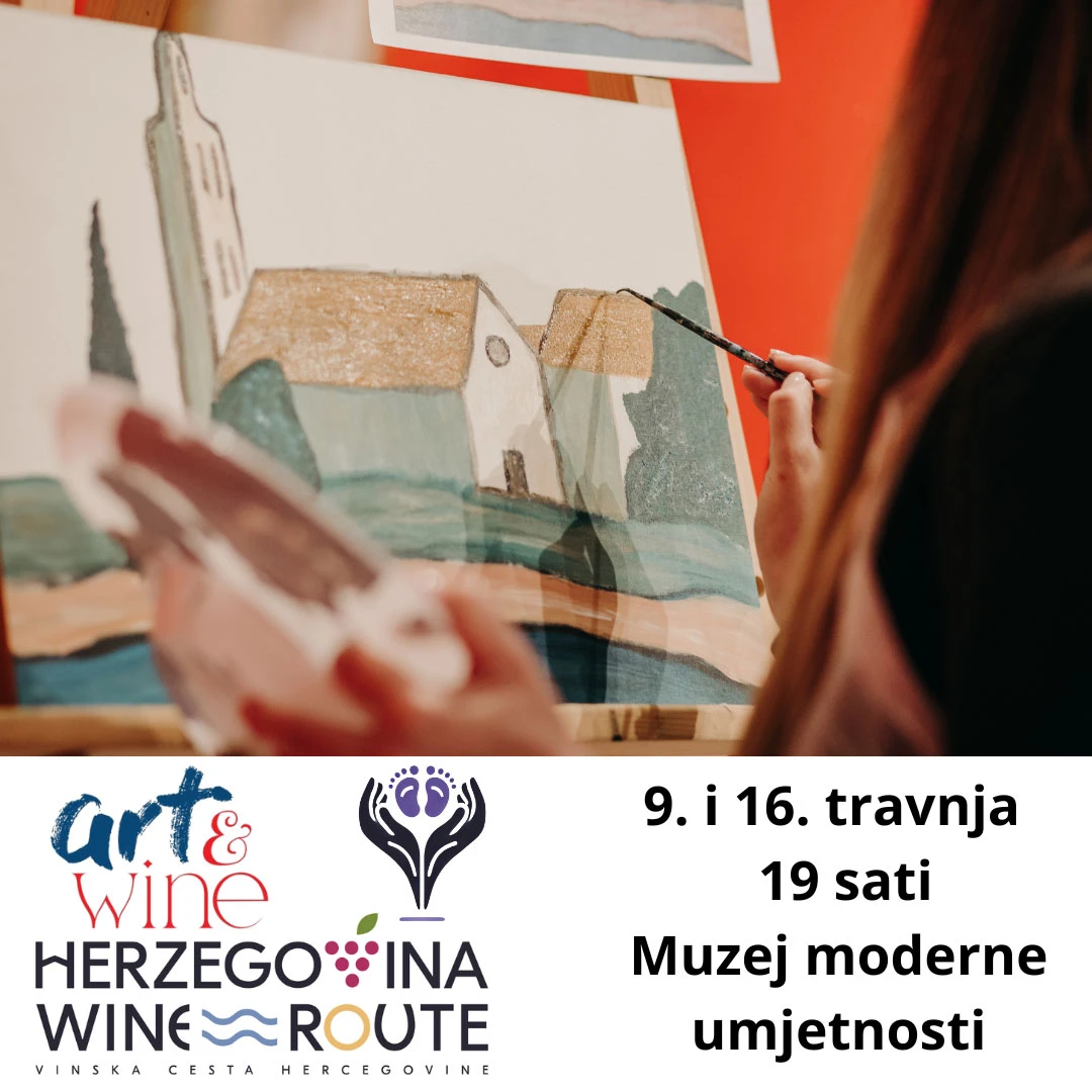 Slikamo za najmanje: Art & Wine Mostar organizira humanitarne radionice