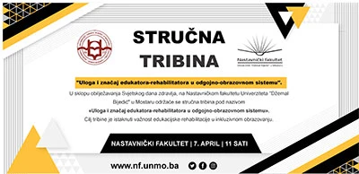 Stručna tribina o edukatorima-rehabilitatorima