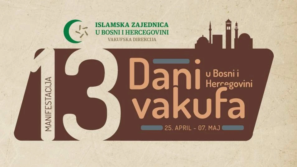 Mostar otvara manifestaciju Dani vakufa 2025 – niz događaja posvećenih duhovnoj i društvenoj vrijednosti vakufa