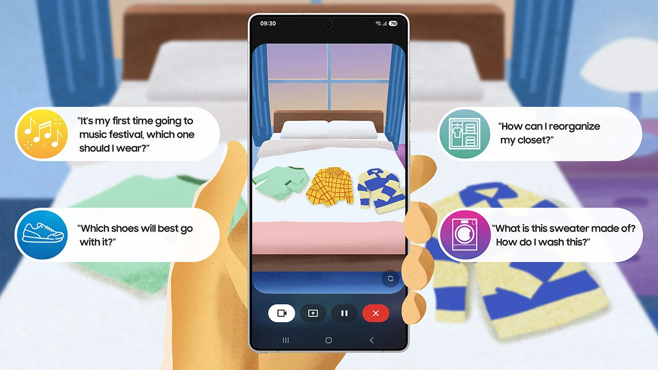 Besplatna AI funkcija Gemini Live na Galaxy S25 uređajima