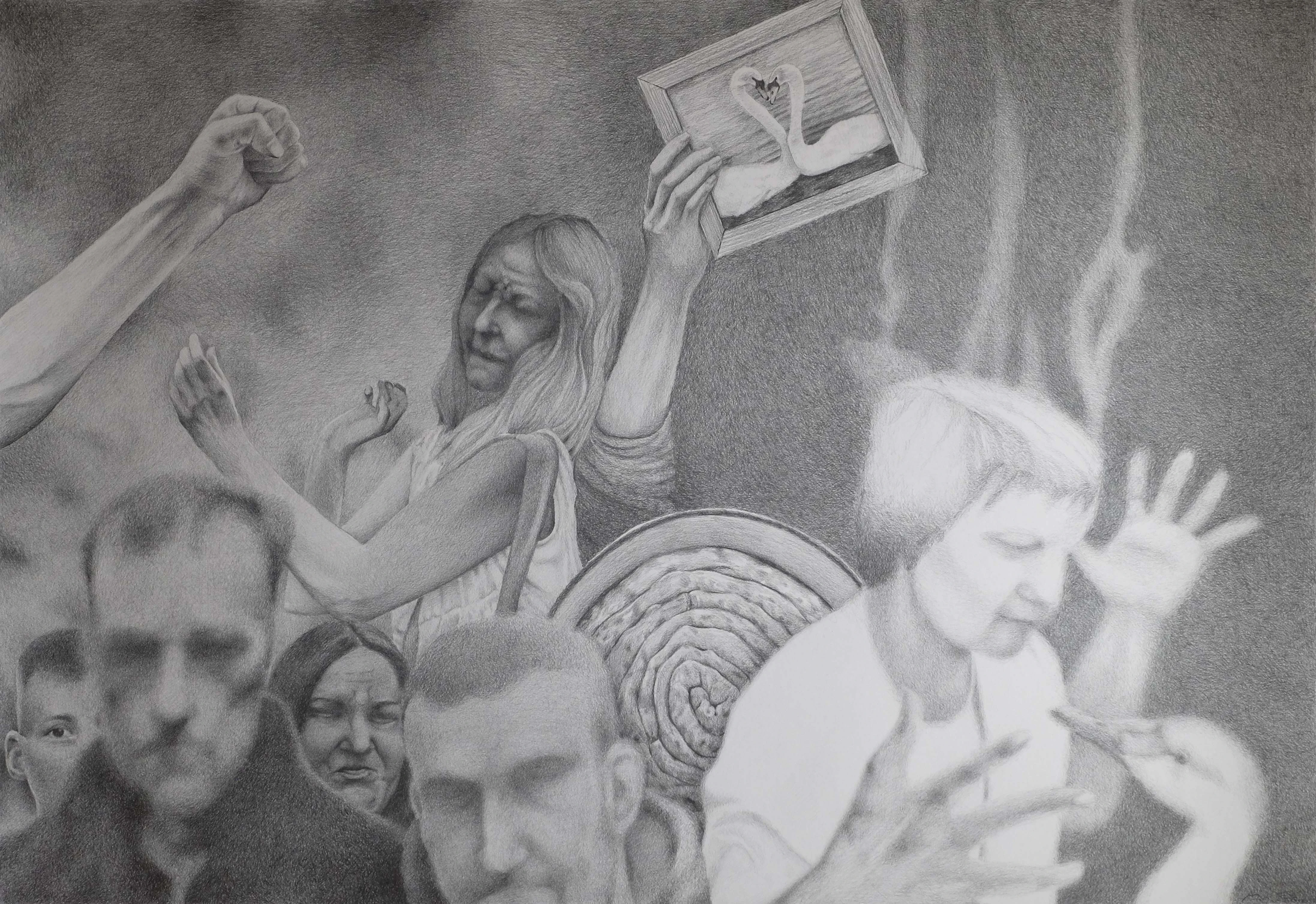 Izložba autora Martina Frljića pod nazivom "Crteži" u Ljubuškom