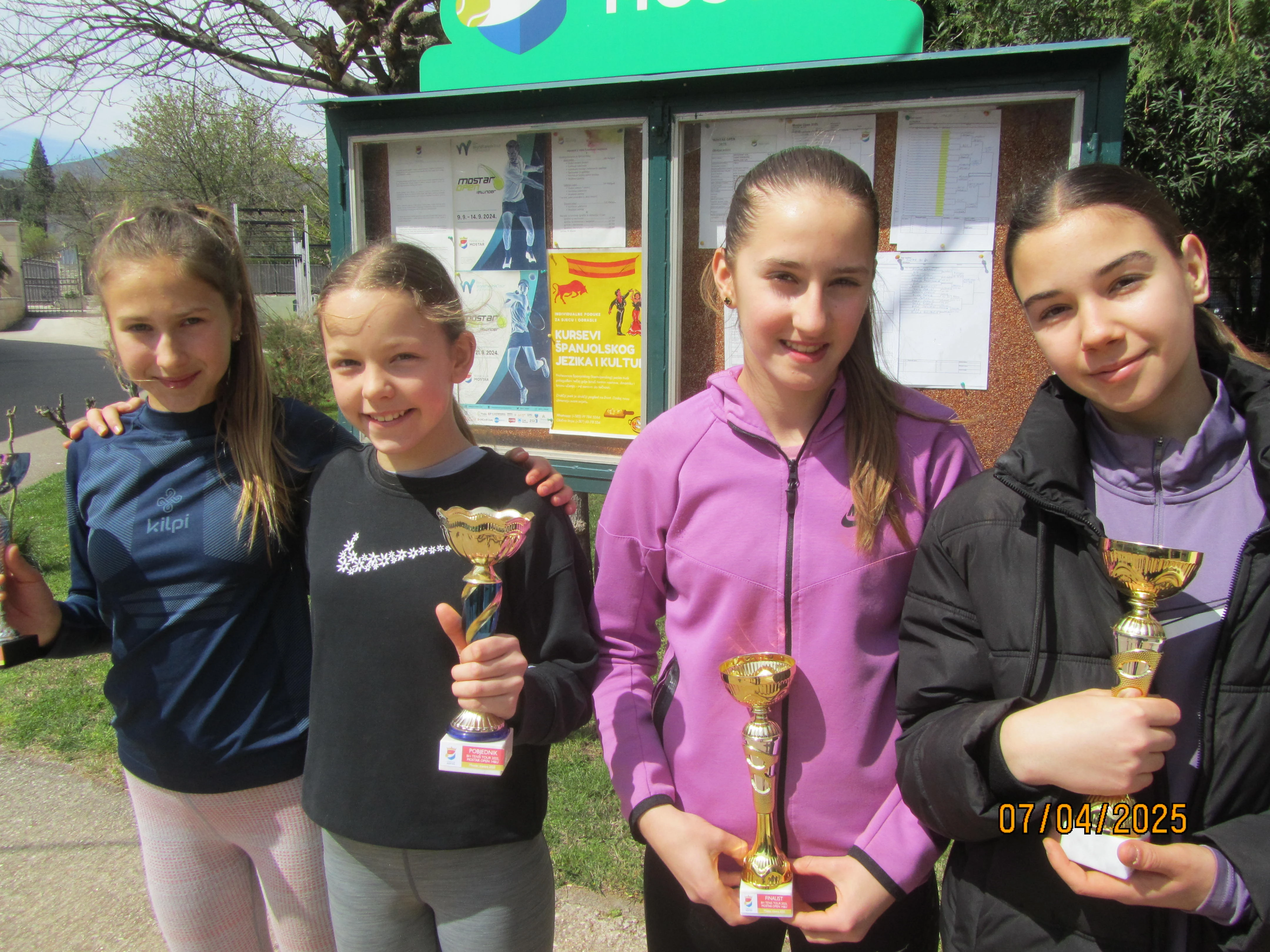 U Mostaru održan juniorski teniski turnir