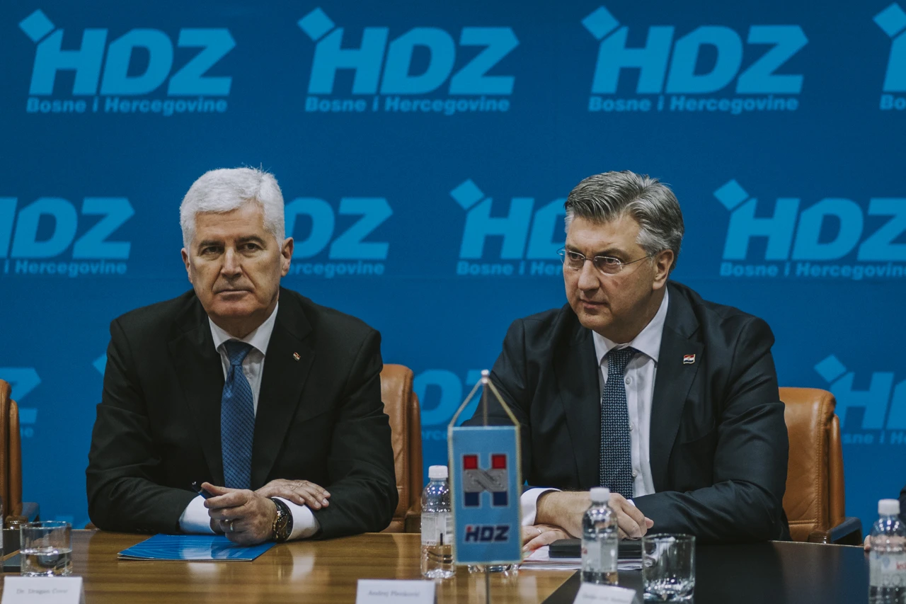 Plenković: ''Hrvatska zabrinuta zbog krize u BiH'' - Čović: ''Nije dobro ovo što rade Bošnjaci u ovom momentu''