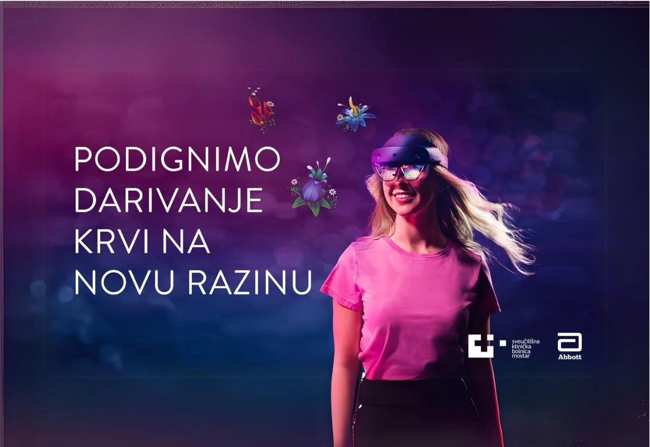 Nova dimenzija darivanja krvi: MR naočale stižu u Mostar!