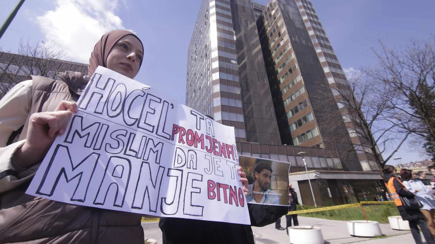 Studenti pred Vladom FBiH: ''Pola godine poslije, ni istrage ni pravde''