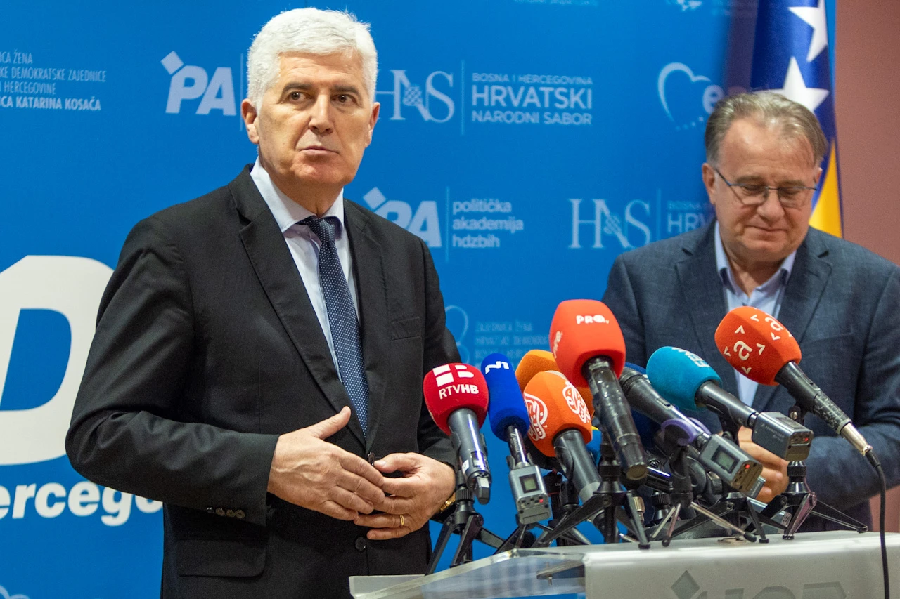 Čović i Nikšić u Mostaru: Bez dogovora o Izbornom zakonu nema napretka