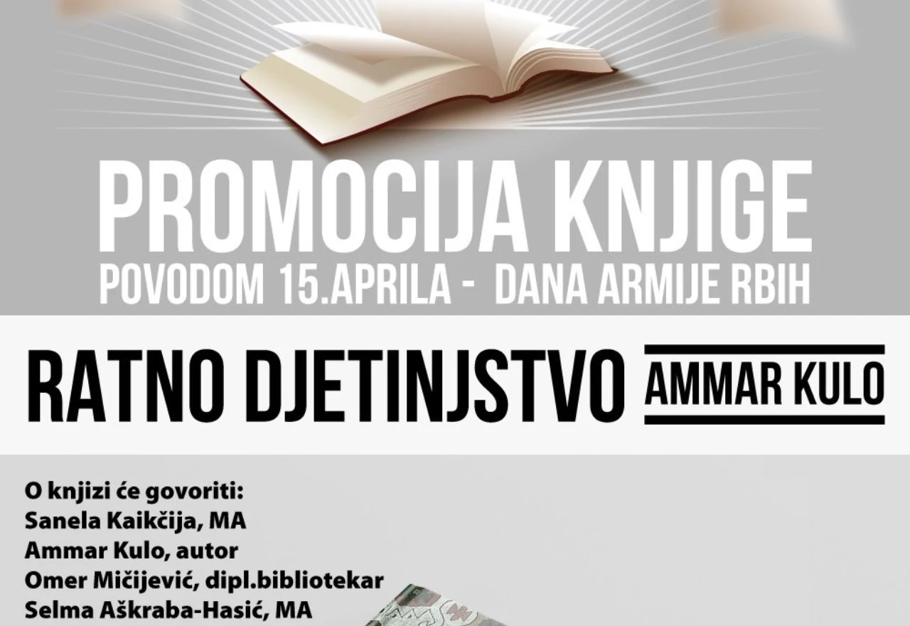 Promocija knjige "Ratno djetinjstvo" Ammara Kule