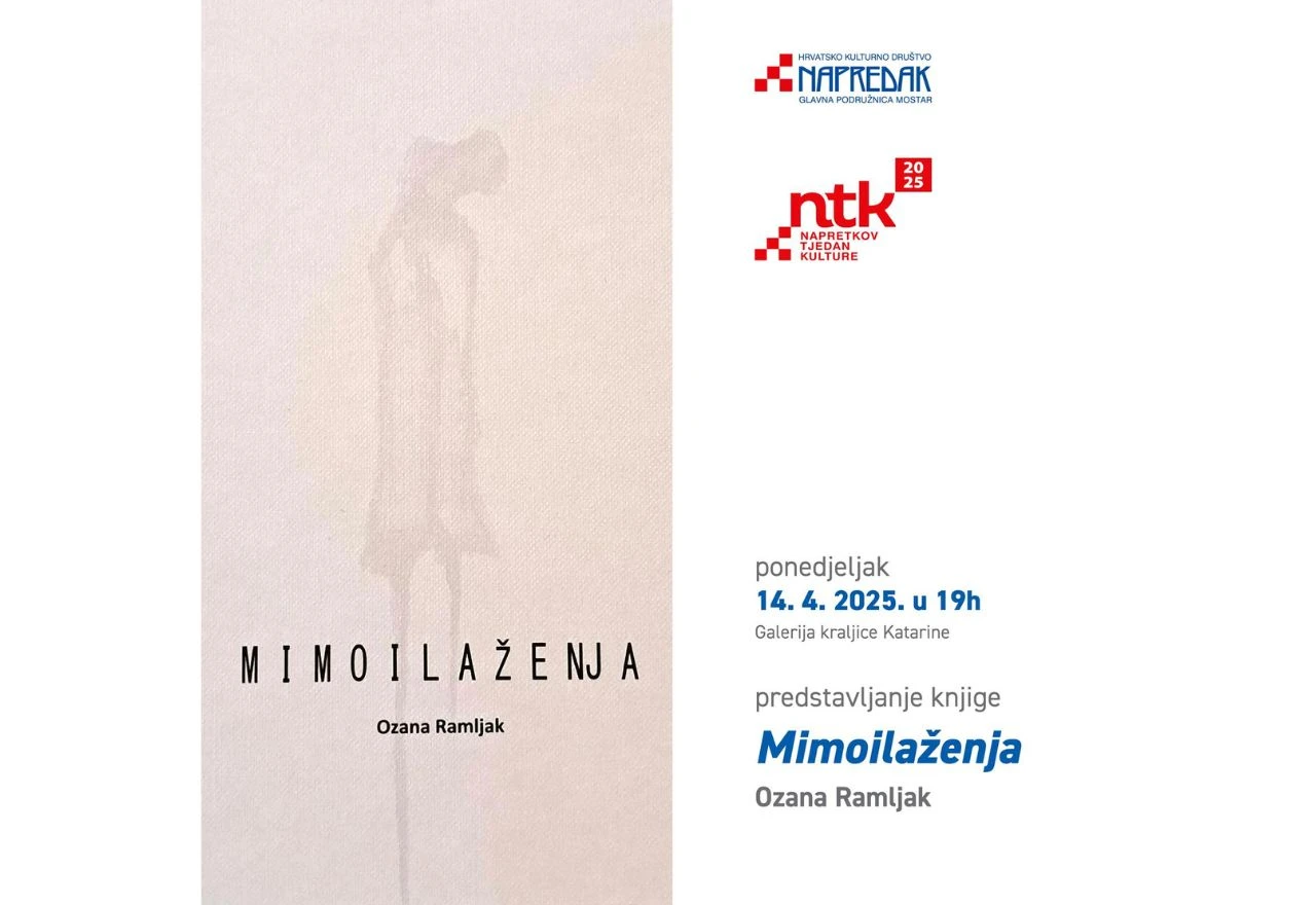 Predstavljanje knjige „ Mimoilaženja“, autorice Ozane Ramljak