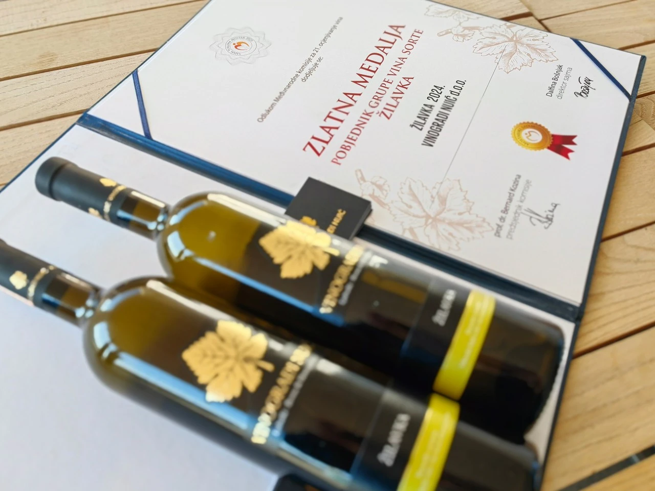Vinarija ''Nuić'' i Iločki Traminac osvojili zlatna odličja na 26. Međunarodnom sajmu gospodarstva u Mostaru