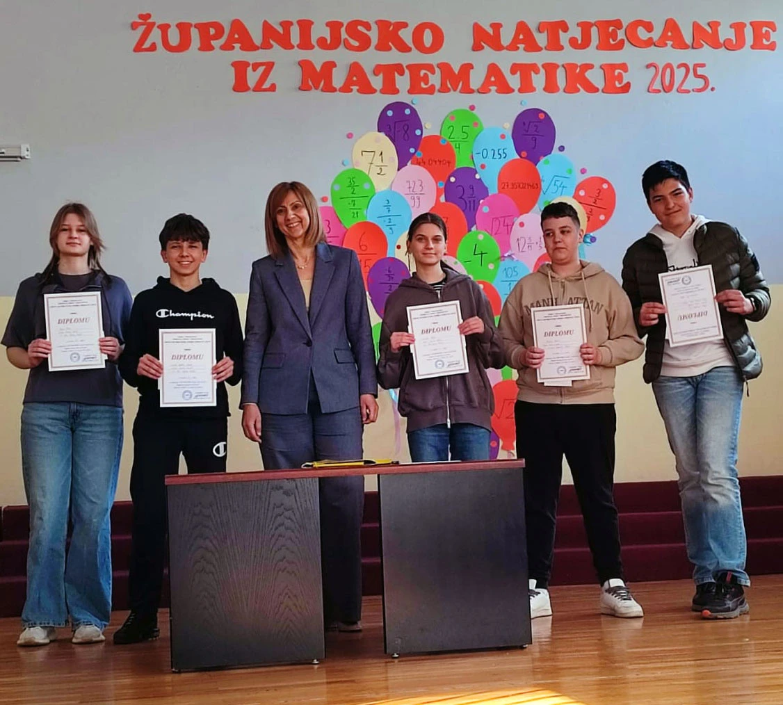 Mladi matematičari pokazali znanje: Održano županijsko natjecanje u OŠ Petra Bakule u Mostaru