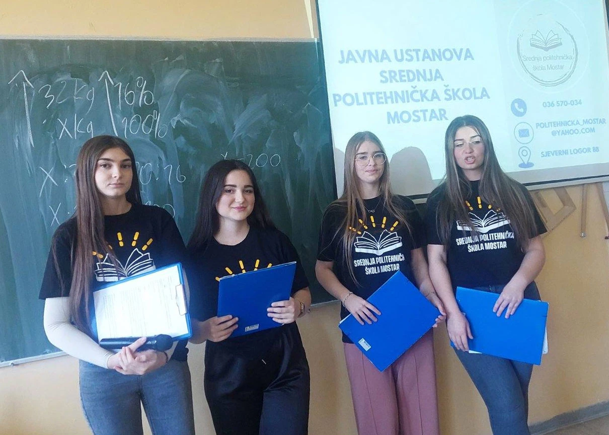 Srednja politehnička škola Mostar u posjeti OŠ "Bijelo Polje": Predstavljeni traženi smjerovi
