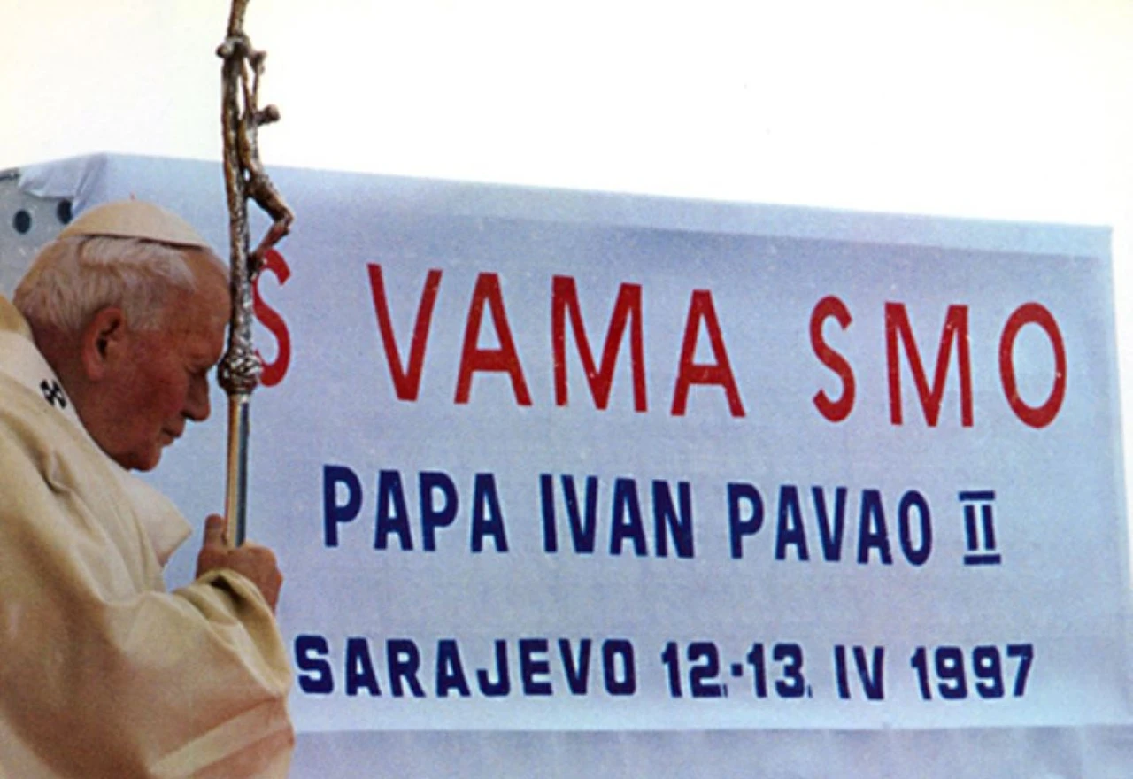 Prije 28 godina sveti Ivan Pavao II. pohodio je Sarajevo