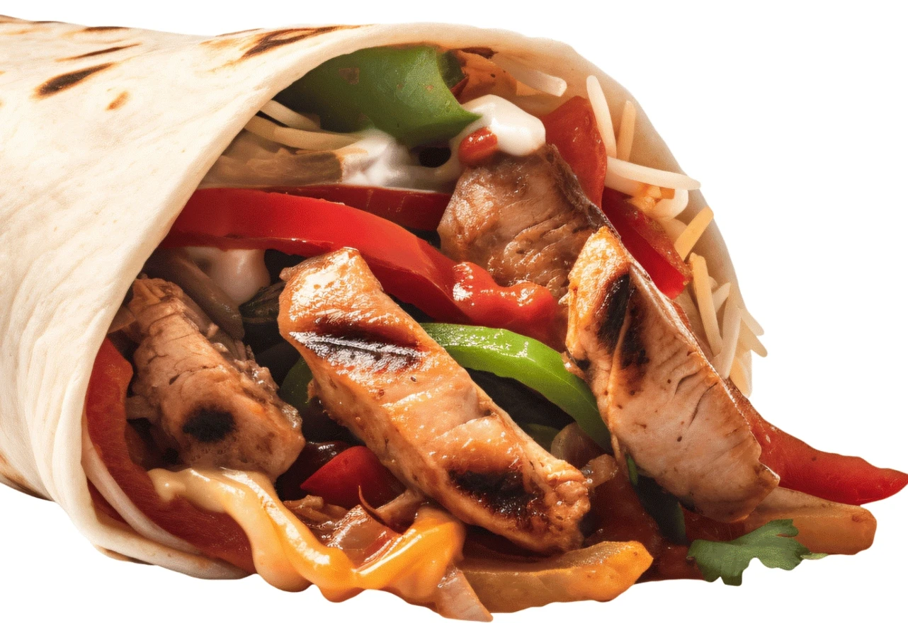 Pileća rolada s integralnom tortiljom i feta sirom