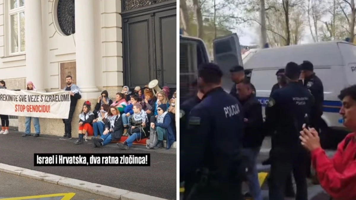 Zagreb: Aktivisti optužili Hrvatsku za ''suradnju u genocidu nad Palestincima''