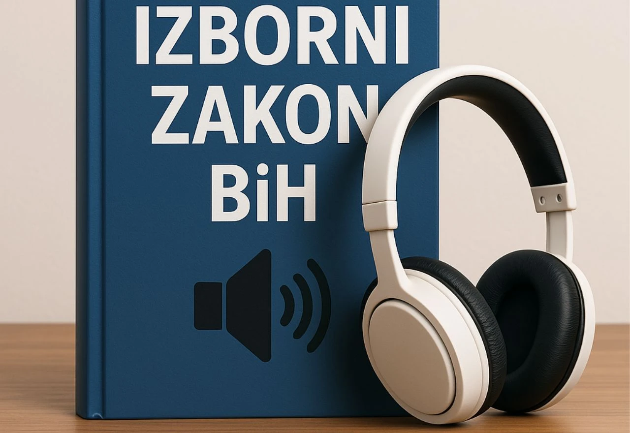 Objavljen audio Izborni zakon BiH na sva tri jezika
