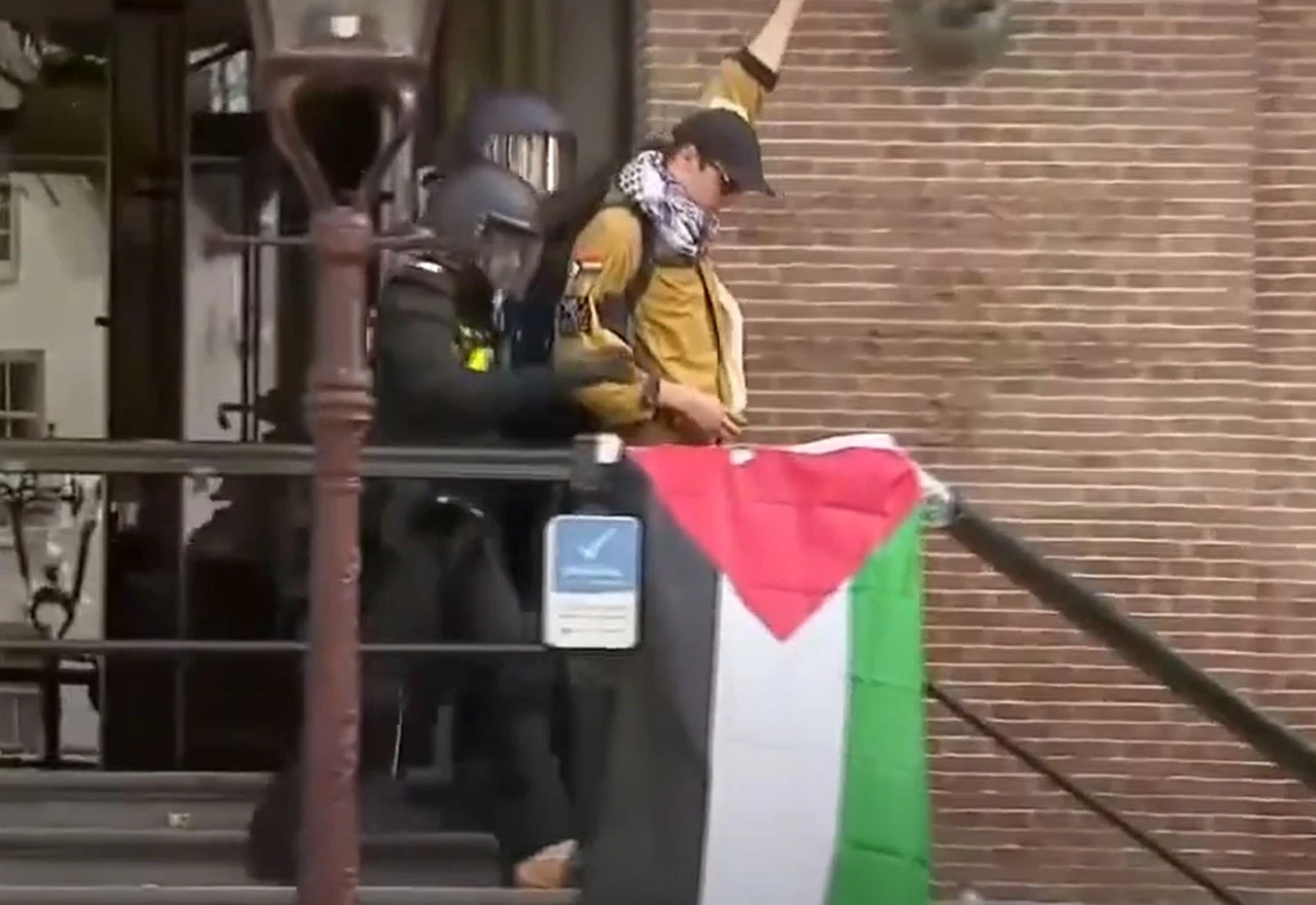 VIDEO | Uhićenja na Sveučilištu u Amsterdamu