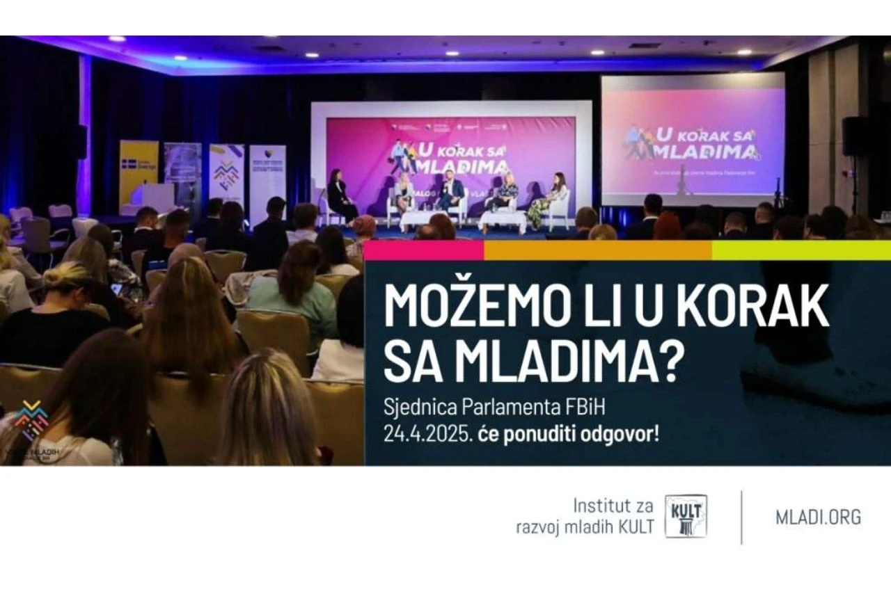 KULT poziva Parlament FBiH da usvoji Strategiju za mlade 2025–2034