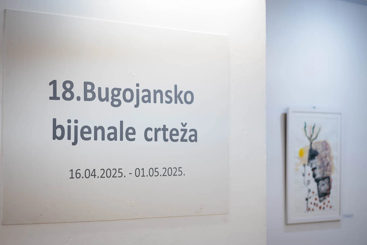 FOTO | Otvoreno 18. Bugojansko bijenale crteža u Mostaru