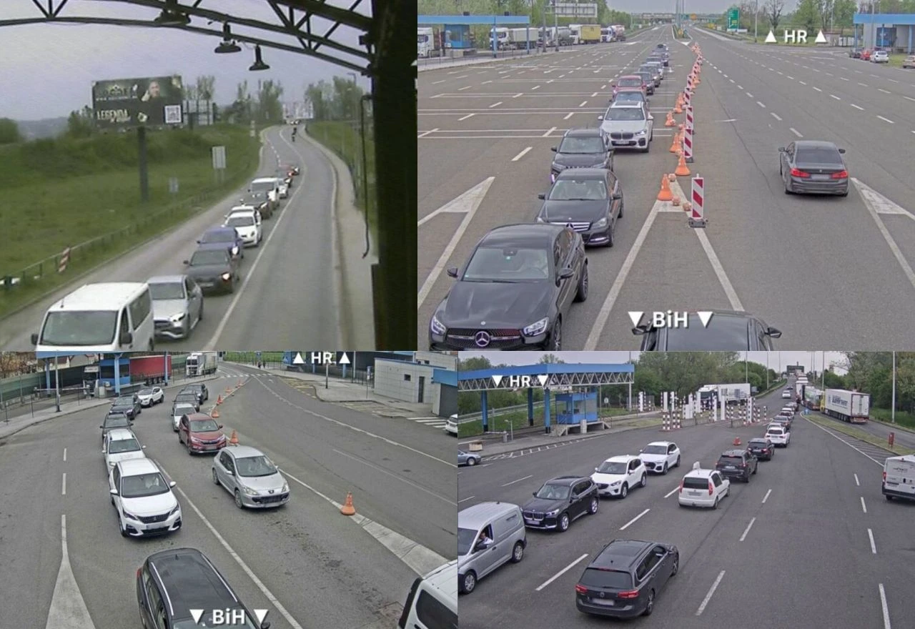 Granični prijelazi pod pritiskom blagdanskih migracija