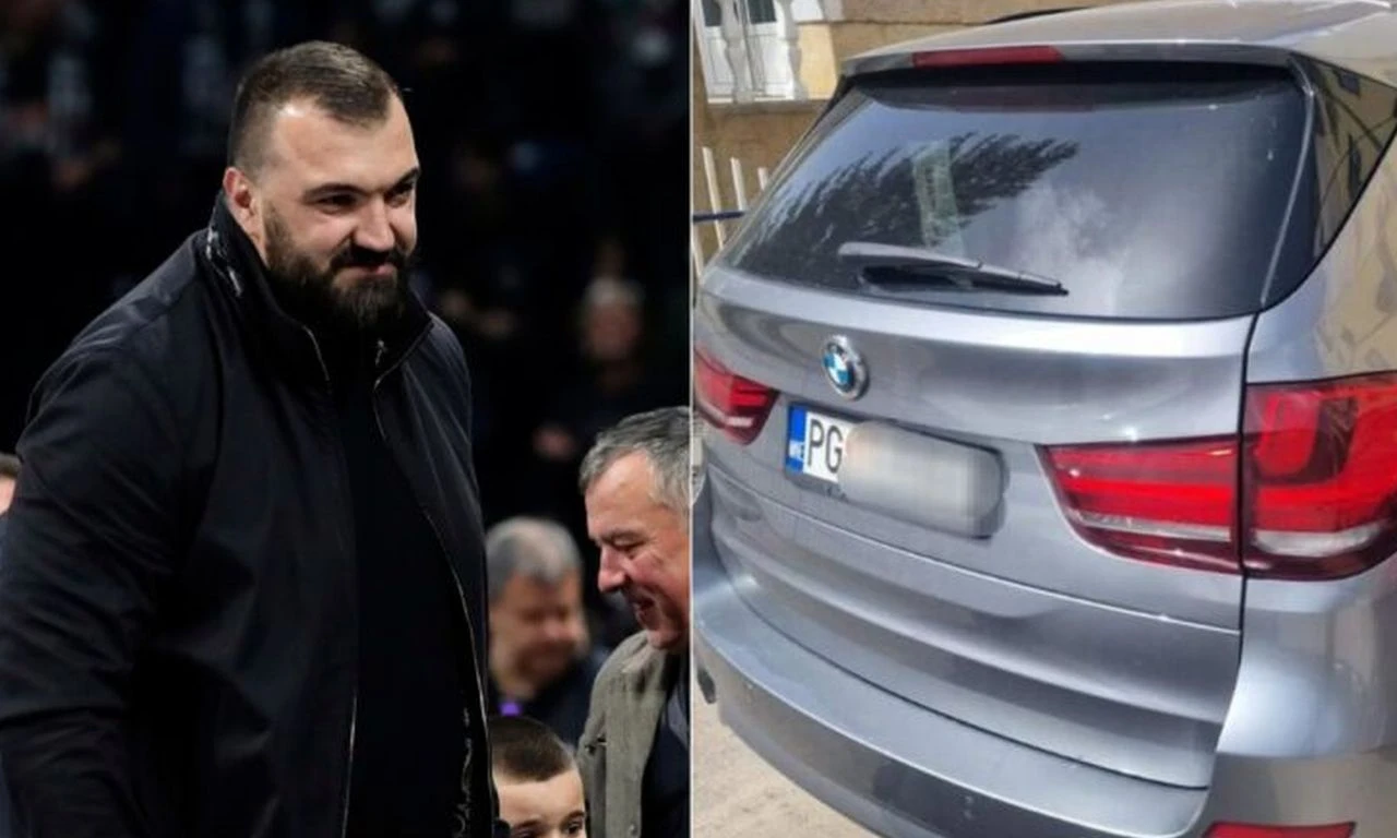 Policija u Crnoj Gori privela člana kriminalne skupine, oduzeto auto pripada bivšem košarkašu Pekoviću