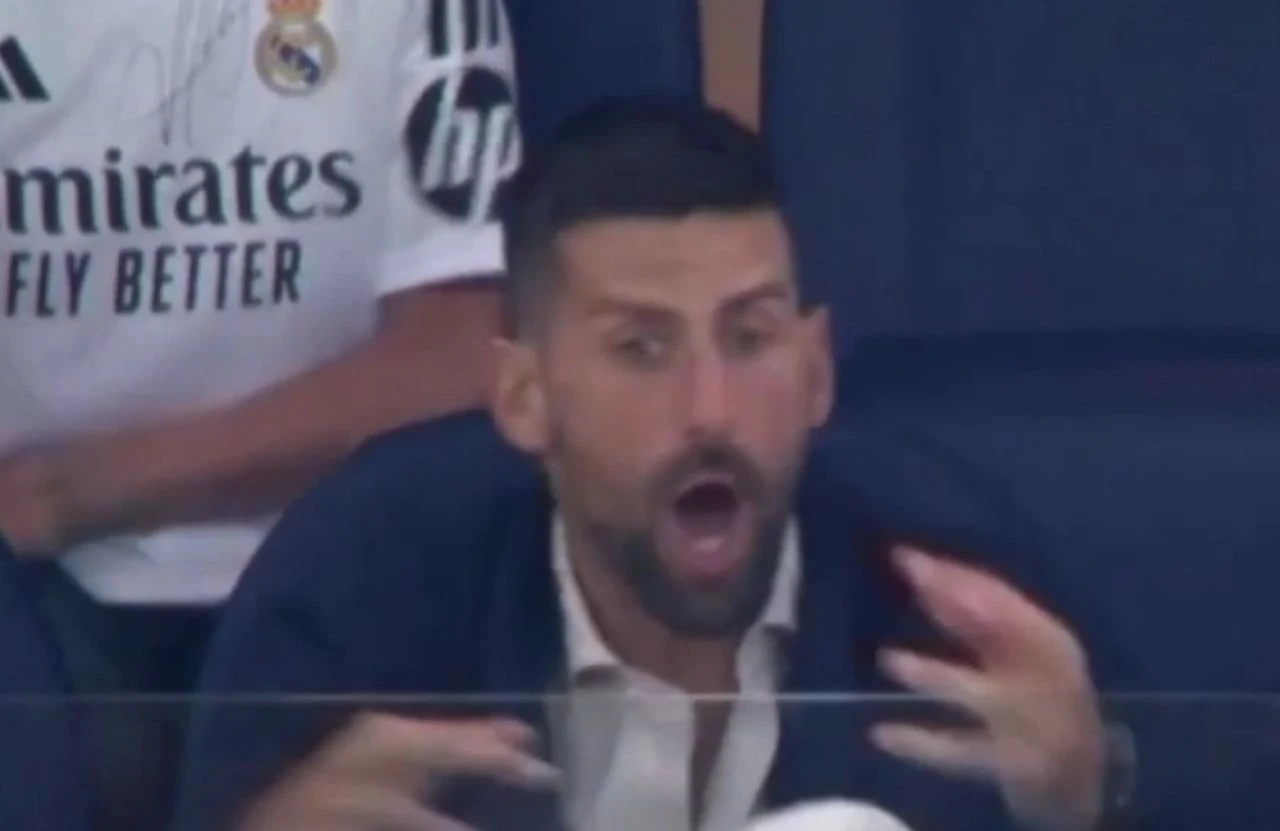 Kako je Novak Đoković reagirao na gol Valverdea