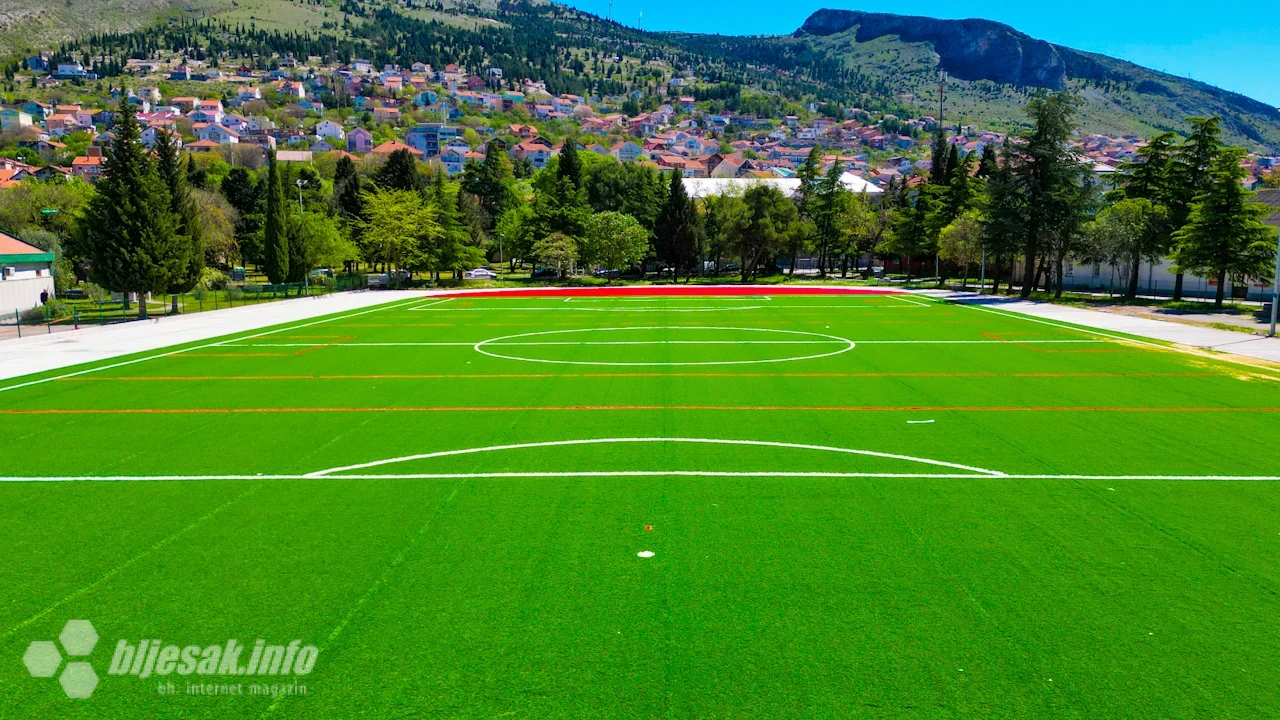 Novo lice sportskih terena na kampusu Univerziteta ''Džemal Bijedić''