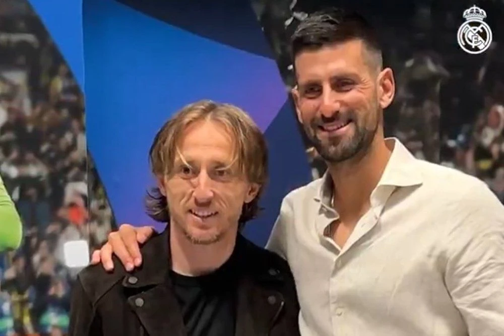 Novak i Luka se susreli u Madridu