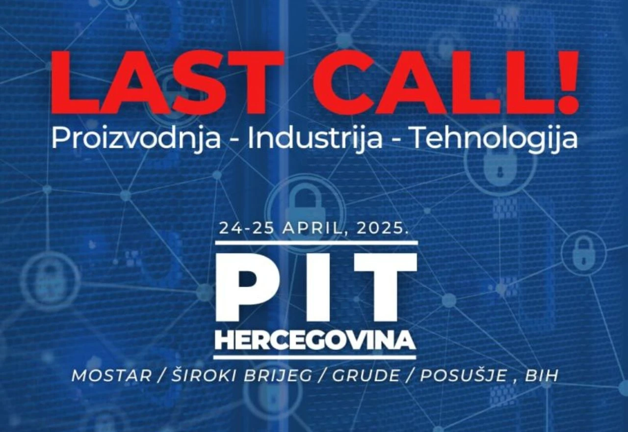 PIT Hercegovina 2025 počinje za dva dana: Regija postaje središte industrijskih inovacija