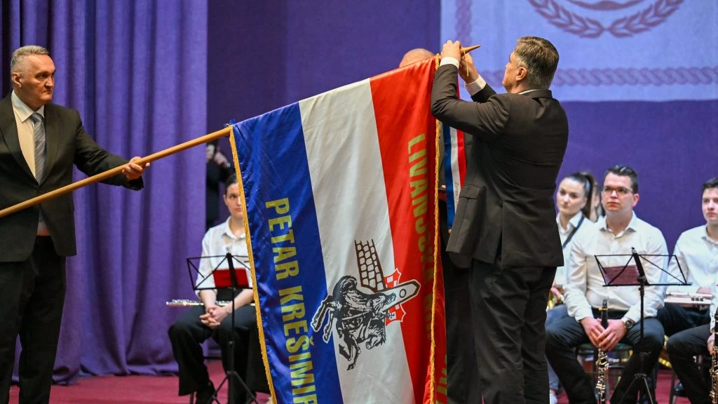 Zoran Milanović na obilježavanju 33. obljetnice obrane Livna