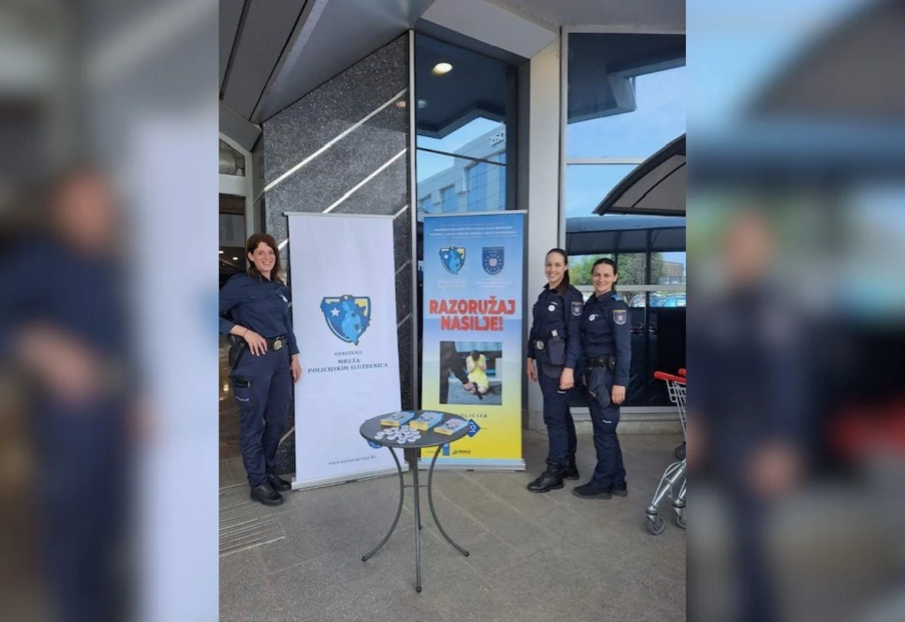 Udruženje "Mreža policijskih službenica" provodi mini kampanju "Razoružaj nasilje"