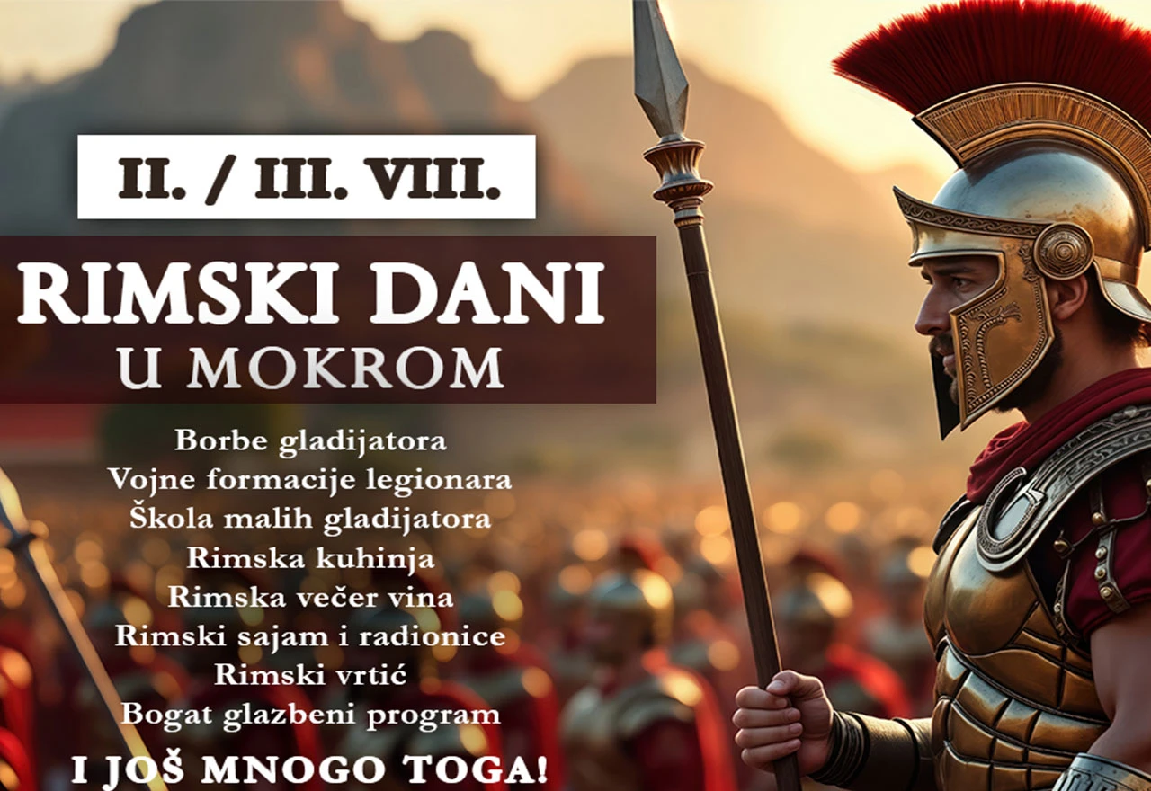 Mokro postaje antički amfiteatar: Rimski dani oživljavaju povijest