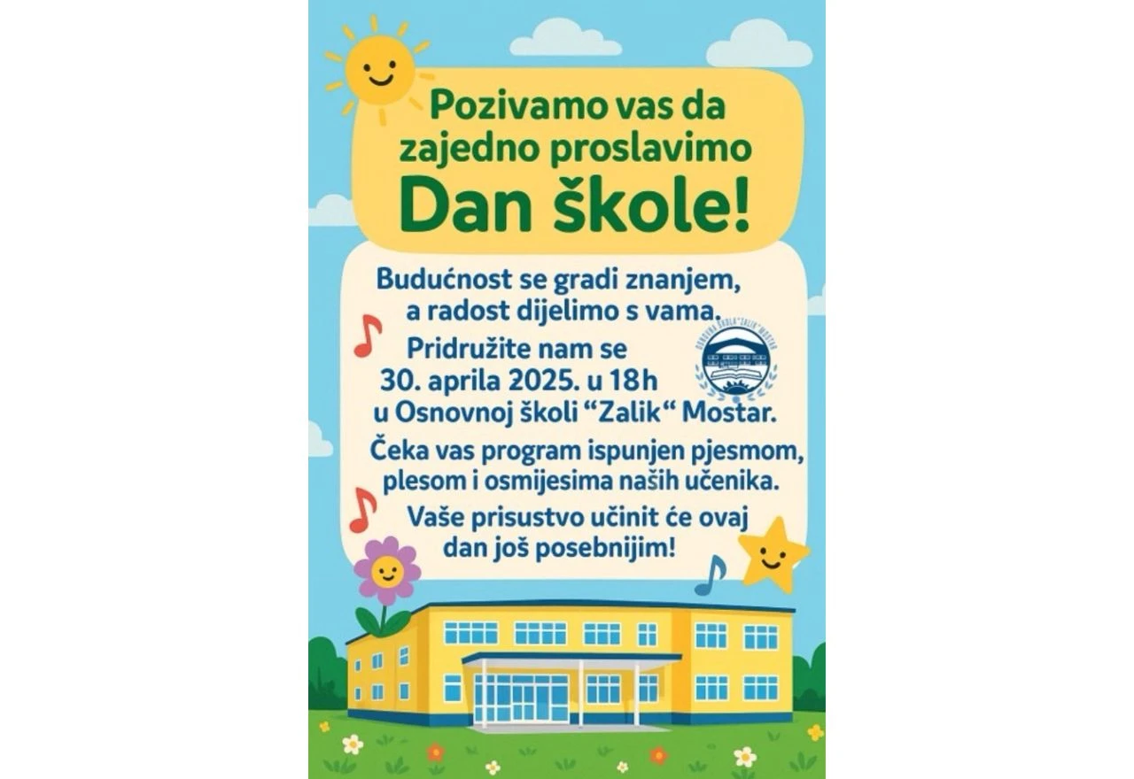 Svečana završna priredba povodom Dana škole u OŠ ''Zalik'' u Mostaru