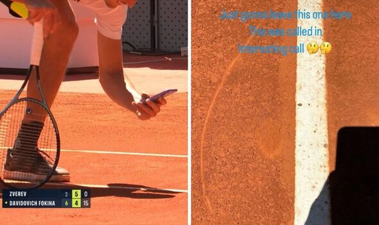 Zverev slikao trag loptice na turniru u Madridu