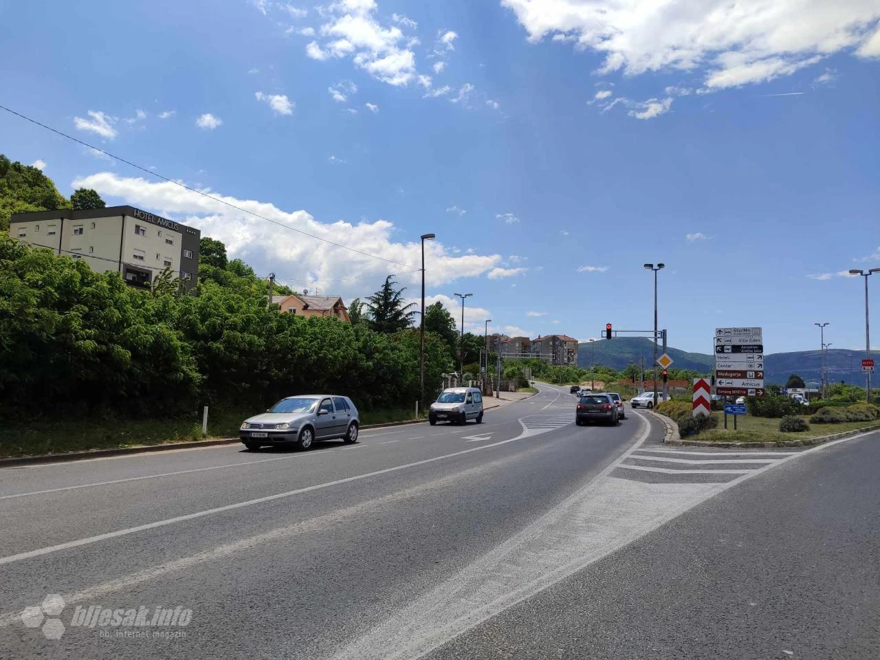 MUP HNŽ: Semafori na sjevernom izlazu iz Mostara smanjili broj nesreća