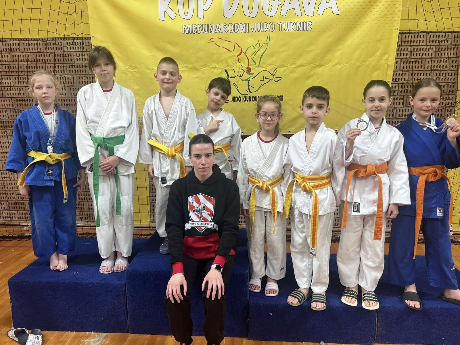 Djevojčice Hercega najbolja ekipa na Međunarodnom judo turniru u Zagrebu